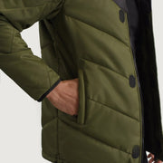 
عرض البطانة الداخلية Showing Quilted Viscose Lining & جيبان داخليان عمليان