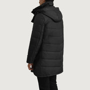 
Authentic Full-Grain Leather Grain Texture & Heavy-Duty Seam Stitching Detail