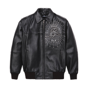 
Premium Embroidered جاكيت جلد نسائي