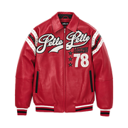 
Varsity جاكيت جلد نسائي