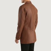 Ray Cutler جاكيت جلد رجالي – alternate product view 5