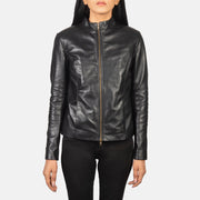 
Rumella جاكيت بايكر جلد طبيعي نسائي – alternate product view 4