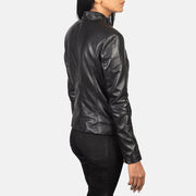 
Rumella جاكيت بايكر جلد طبيعي نسائي – alternate product view 5