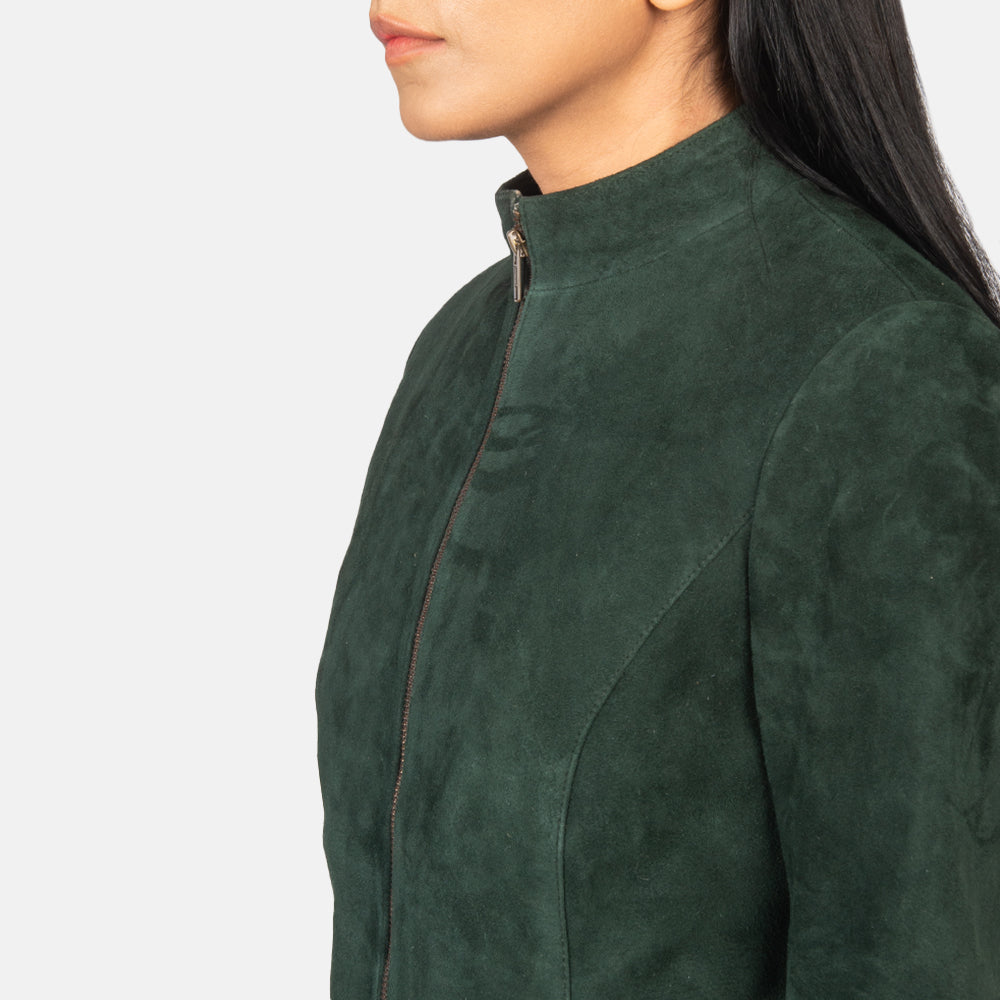 
Rumella جاكيت بايكر جلد طبيعي نسائي – alternate product view 6