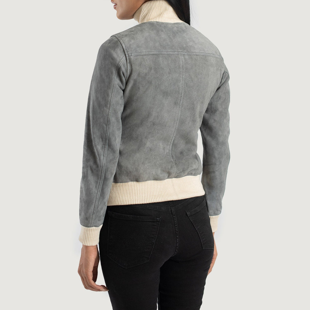 
Sasha A1 جاكيت بومبر جلد نسائي – alternate product view 5