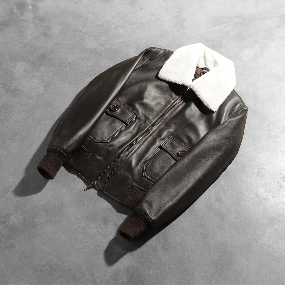 Stella G-1 جاكيت بومبر جلد نسائي – alternate product view 8