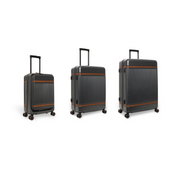 Urban Graphite Suitcase Set Front Pocket Zuna نسائي, front view