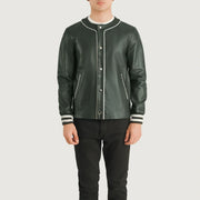 Willis Varsity جاكيت جلد رجالي – alternate product view 4